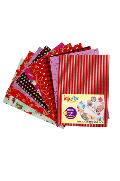 ALPJOY Desenli Elişi Kağıdı A4 10'lu 2 Paket