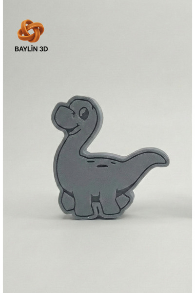 Baylin3D Mâner de dulap cu figurină de dinozaur - Cameră pentru copii, modern...