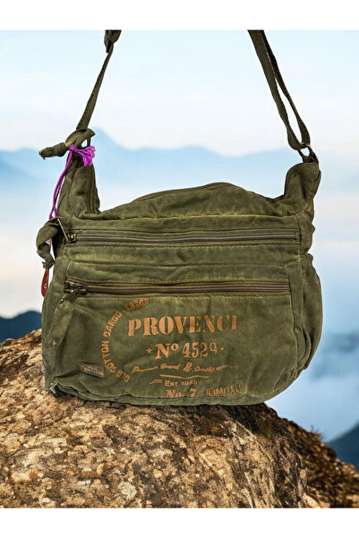 Old Cotton حقيبة ماسنجر مدرسية كاجوال عتيقة عالية الجودة مقاس 28 سم × 26 سم