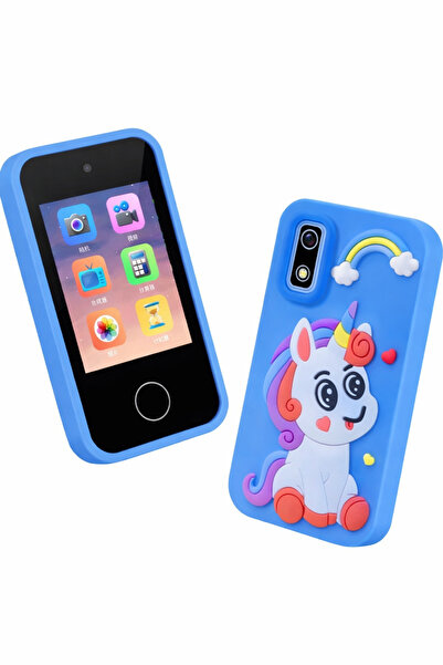 Dynego Çocuklar İçin Akıllı Telefon Kameralı Eğitici Oyuncak Selfie, MP3 Çala...