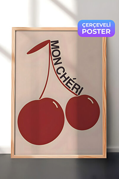 Postifull Slika u drvenom okviru, set postera i okvira, serija Mon Cheri Comf...