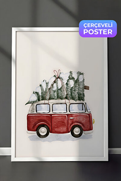 Postifull Çerçevesiz Yılbaşı Posteri, Yılbaşı Dekoru, Comfort Serisi, Winter ...