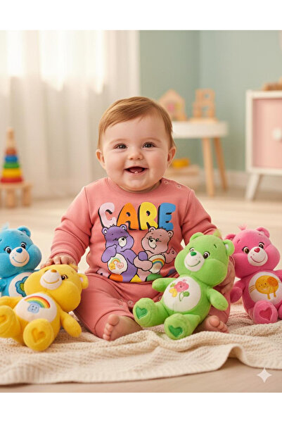 mandalinsbaby KIZ BEBEK BASKILI KIŞLIK TULUM