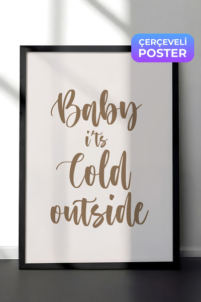 Postifull Slika u crnom okviru, set postera i okvira, serija komfora "Beba, h...