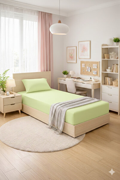 Zarif Home Yonk Life Набір простирадл з натуральної бавовни - на резинці, 100...