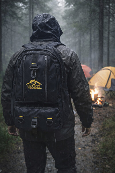 SEASONPOLO CLUB حقيبة ظهر متسلق الجبال، حقيبة خارجية، حقيبة تخييم