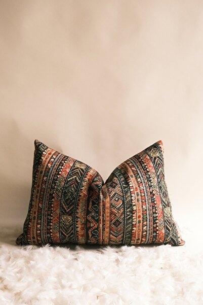 Remon Bantu - Kuş Tüyü Dolgulu Kırlent ( İç Dolgu Dahil )