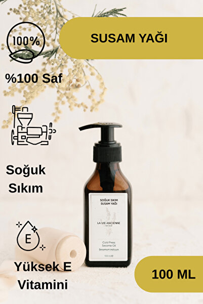 Soğuk Sıkım Susam Yağı