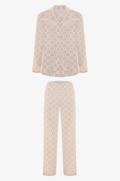 Penti Multi-Colored Soft Garden Pants Pajama Set