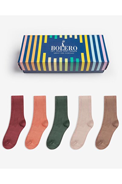 Bolero Γυναικείες κάλτσες Bamboo Derby 5 τεμαχίων