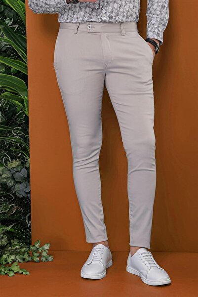 Efor P 1112 Slim Fit Taş Spor Pantolon