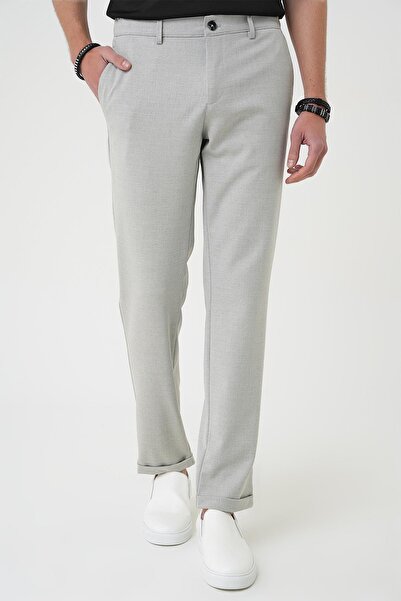 Efor Comfort Fit Elastic Waist Gray Jogger Pants P 1183