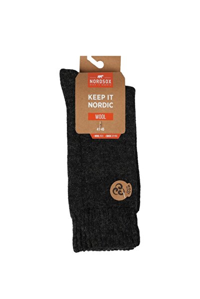 Bolero Men's Wool Towel Winter Socks Smoked