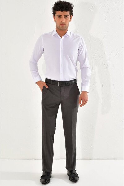 Efor P 1067 Regular Regular Anthracite Classic Trousers