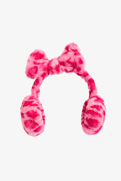 Penti Kız Çocuk Leopar Desenli Fiyonk Detaylı Kulaklık