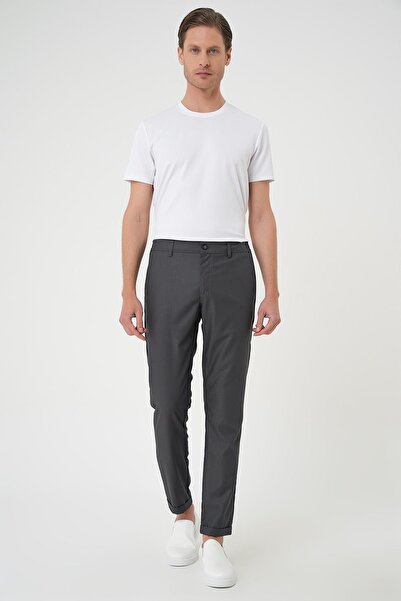 Efor P 1165 Slim Fit Antrasit Klasik Pantolon