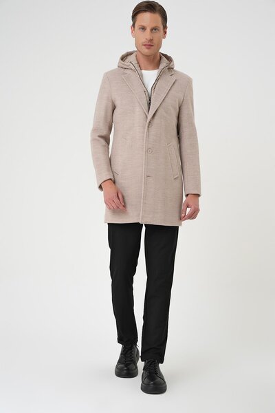 Efor KA 091 Slim Fit Bej Spor Kaban