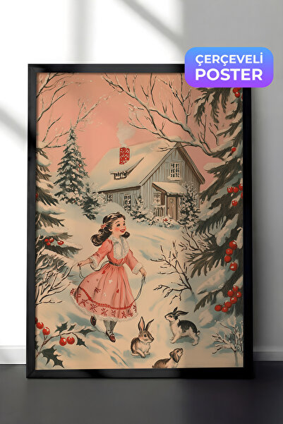 Postifull Slika u crnom okviru, set postera i okvira, serija za novogodišnju ...