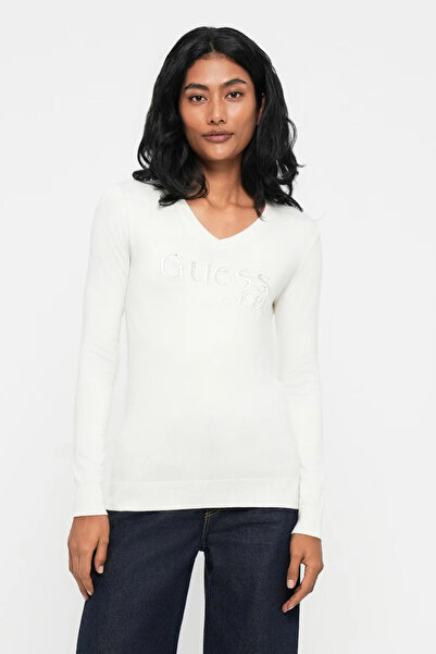 Guess Tricotaje albe pentru femei Saylor W5BR41Z2NQ2-G012