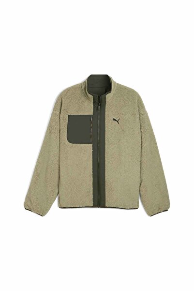 Puma سترة شيربا مزدوجة الجوانب للرجال