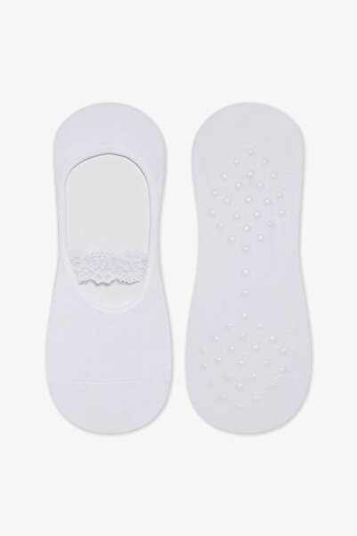 Penti Чорапи с бели кръстосани връзки и балерина