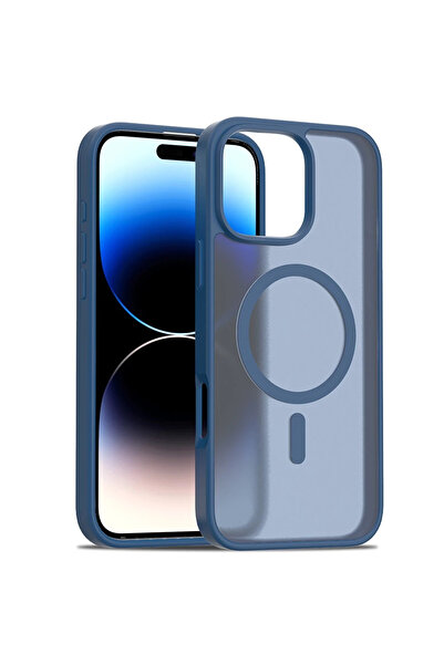 Joko غطاء LVSQVR لهاتف آيفون 16 برو جوتا ماجسيف (223425) - أزرق داكن