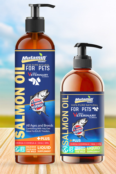 Mutamin Organics 2’li Norveç Somon Yağı Kedi Köpek Omega 3 6 9 Tüy Dökülmesi ...