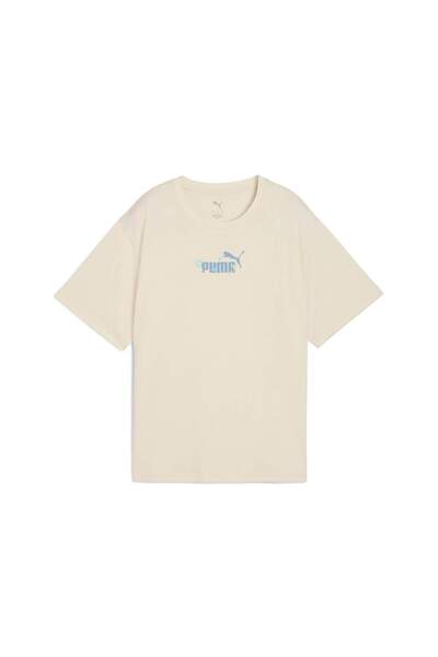 Puma ESSENTIALS Nature 2.0 Kadın Geniş Kesim Tişört