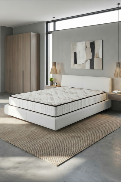 Mu&Bah Ekstra Ortopedik Yaylı Yatak