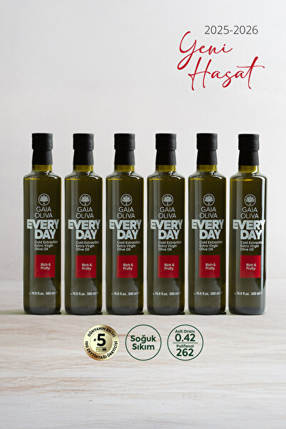 Gaia Oliva Everyday 500 ml Natürel Sızma Zeytinyağı
