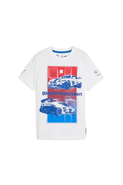 Puma BMW M Motorsport KIDS Block Genç Tişört
