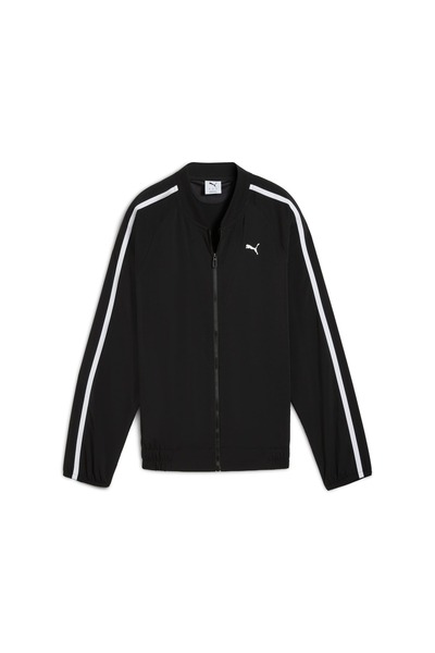 Puma W Floral Ribbon Woven Fz Jacket Coat
