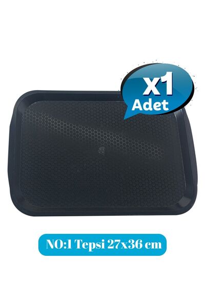 Hesna Natural صينية الوجبات السريعة رقم 1 - صينية تقديم - صينية تقديم 27*36