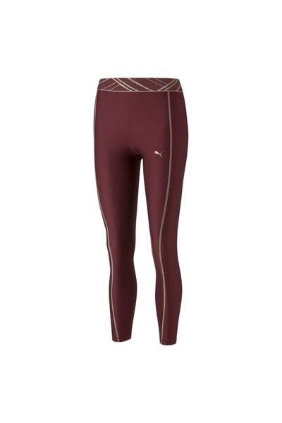 Puma Dámske tréningové pančuchové nohavice Deco Glam s vysokým pásom po celej...