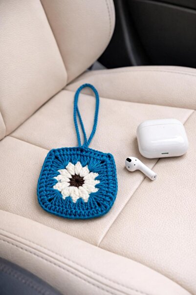 one depot only for quality life Knitted AirPods Case Natural Stylish