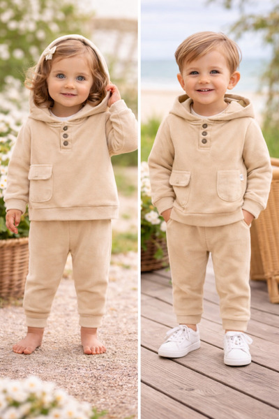 Overdo Girls' and Boys' Double Set