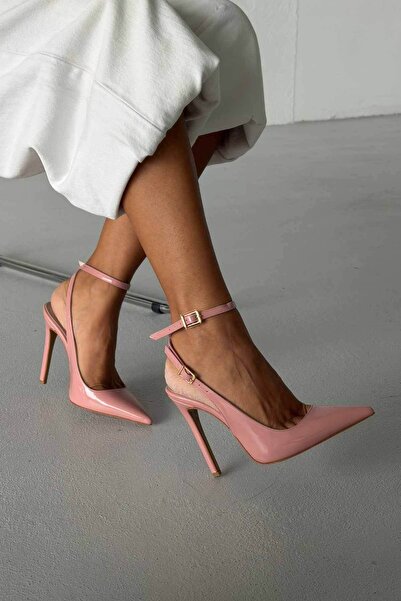 AYAKKABI PRENSİ Piele lacuita PUDRA cu catarama Zion