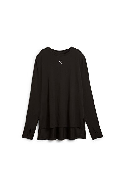 Puma تي شيرت نسائي متواضع بقصة واسعة