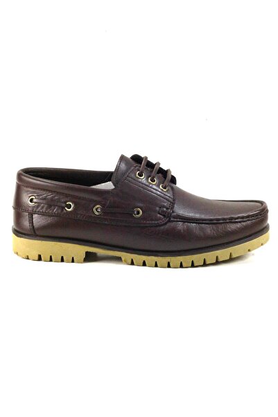 Yeşildaş Men's 100% Genuine Leather Orthopedic Sole Shoes