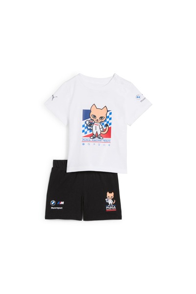 Puma Bmw m Motorsport Baby Short Sleeve Tracksuit Set