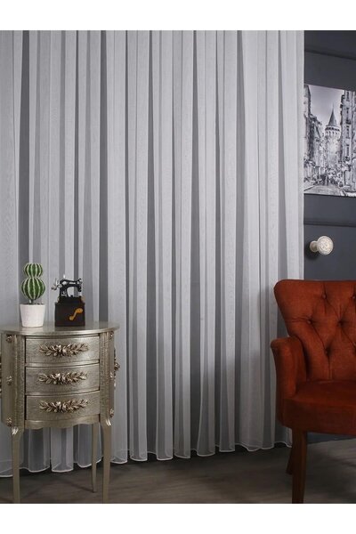 dekoson Ütü İstemez Her Odaya Uygun Tül En Sık Pile Sade ve Şık Severlere Öze...