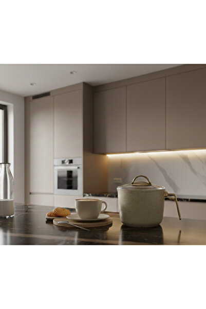 Evren 16 Cm Cream Bardak Model Kapaklı Sütlük Sosluk 1,5 Lt