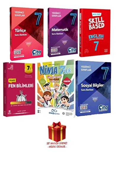 Panem Yayınları 7. Sınıf Türkçe+Matematik+İngilizce+Fen Bilimleri+Deneme+Yapr...