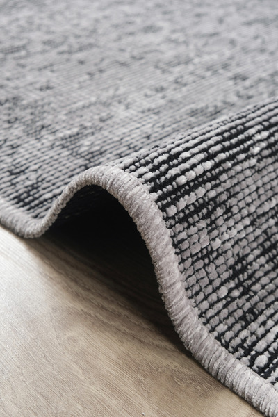 Santiva Home Gray Chenille Rug Living Room Living Room Children's Room Wicker...