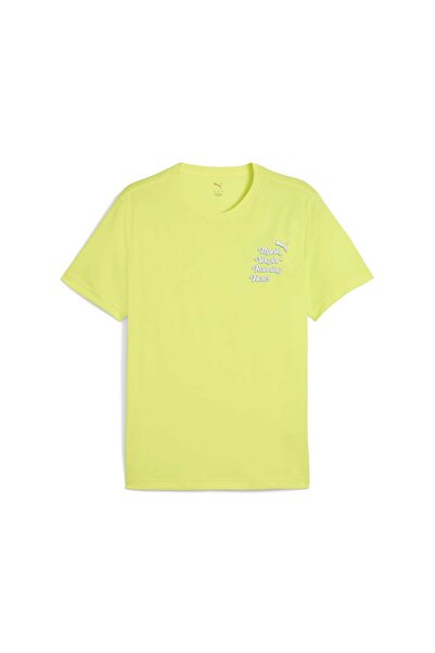 Puma Graphics Running Slogan Tee Sports T-Shirt