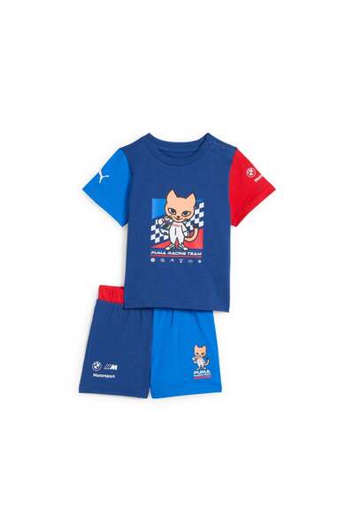 Puma Bmw m Motorsport Baby Short Sleeve Tracksuit Set
