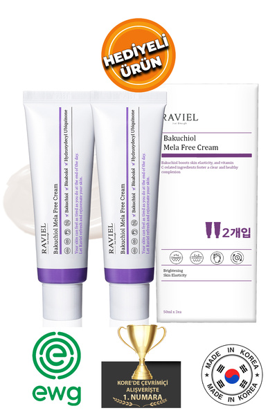 RAVİEL JUST ENOUGH Koyu Lekeler İçin Bakuchiol Mela Free Krem Set (2 ADET)