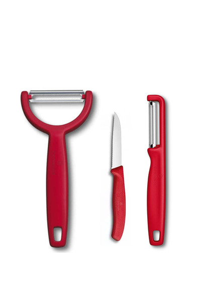 Victorinox Red Bıçak ve Soyacak Evrekala Özel Set