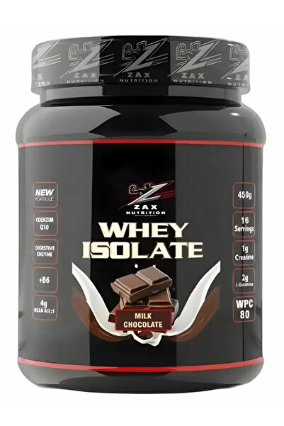 zax nutrition زاكس واي آيزوليت - شوكولاتة الحليب 450 جرام
