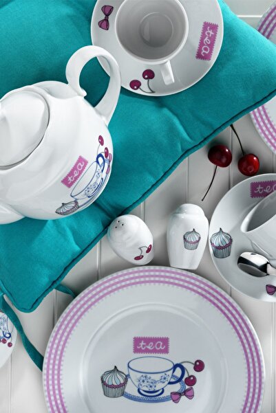 Kütahya Porselen 33 Parça 8003 Desen Kahvaltı Takımı